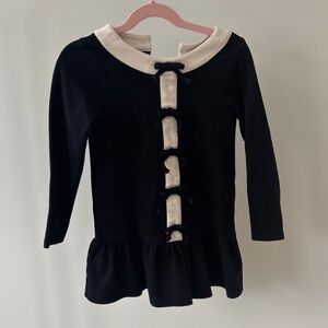 Janie and Jack Black and White Dress, 4T